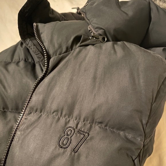 Black Aeropostale puffer down jacket - Picture 7 of 8